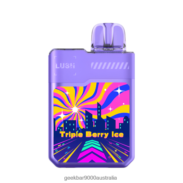 Geek Bar Australia - Geek Bar Digiflavor Lush Disposable Vape 6P80NP81 Triple Berry Ice Geek Bar Australia - Geek Bar Digiflavor Lush Disposable Vape 6P80NP81 Triple Berry Ice