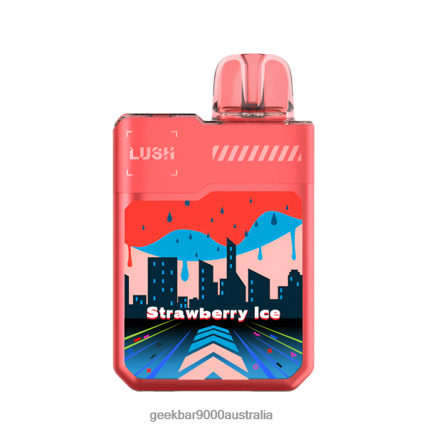 Geek Bar Store - Geek Bar Digiflavor Lush Disposable Vape 6P80NP80 Strawberry Ice Geek Bar Store - Geek Bar Digiflavor Lush Disposable Vape 6P80NP80 Strawberry Ice
