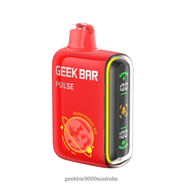 Geek Bar Australia Disposable - Geek Bar Pulse 15K Disposable Vape 6P80NP67 Watermelon Ice Geek Bar Australia Disposable - Geek Bar Pulse 15K Disposable Vape 6P80NP67 Watermelon Ice